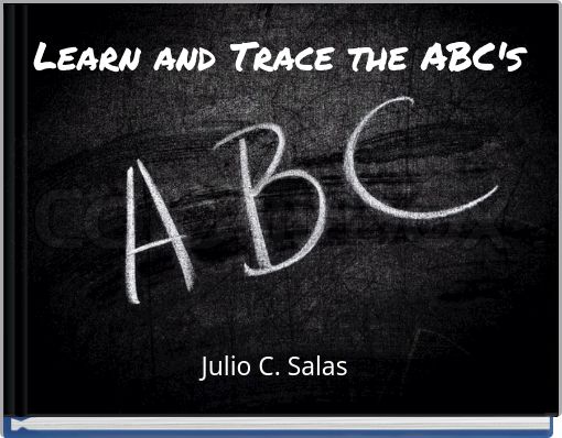 Front cover of 'Learn and Trace the ABC's' 