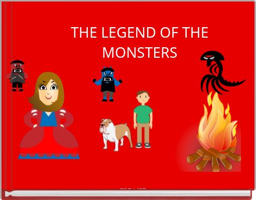 Front cover of 'THE LEGEND OF THE MONSTERS' 