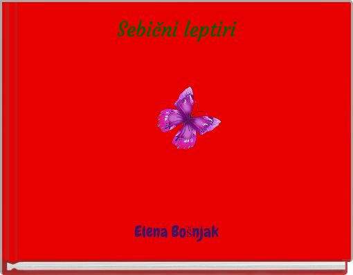 Book Cover for: Sebični leptiri