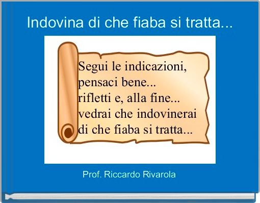 Front cover of 'Indovina di che fiaba si tratta...' 