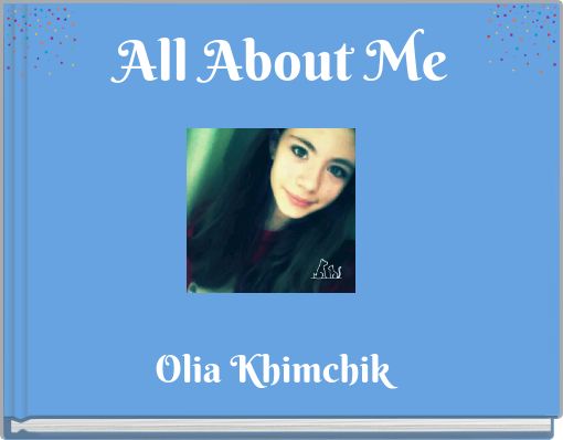 Front cover of 'All About Me' 