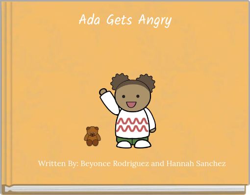 Front cover of 'Ada Gets Angry' 