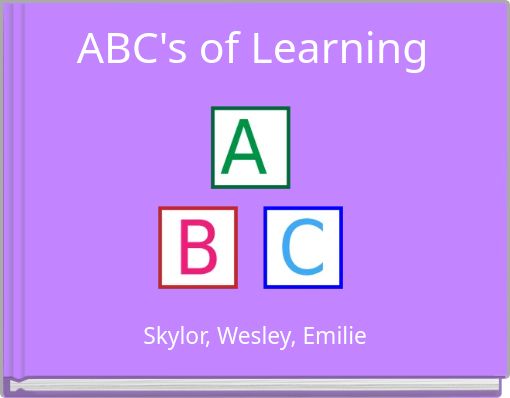 Book Cover for: ABC's of Learning
