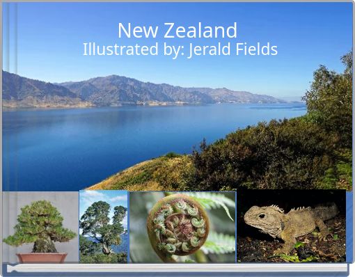 Front cover of 'New Zealand' 