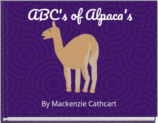 Front cover of 'ABC's of Alpaca's' 