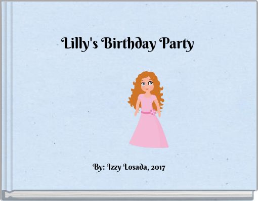 Front cover of 'Lilly's Birthday Party' 