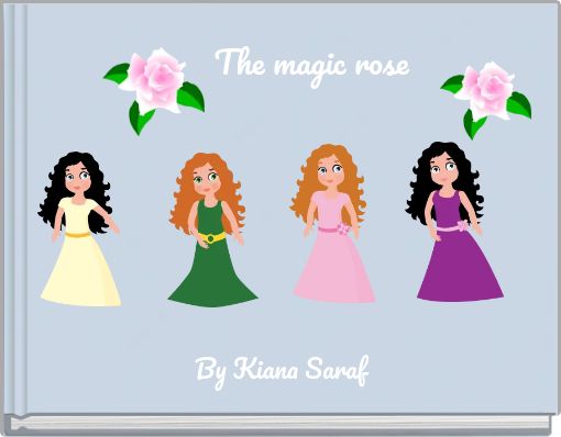 Front cover of 'The magic rose' 