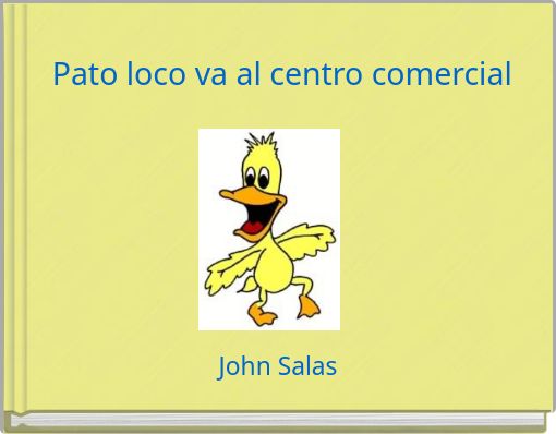 Front cover of 'Pato loco va al centro comercial' 