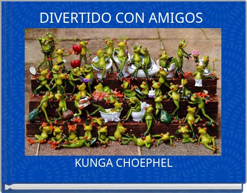 Front cover of 'DIVERTIDO CON AMIGOS' 