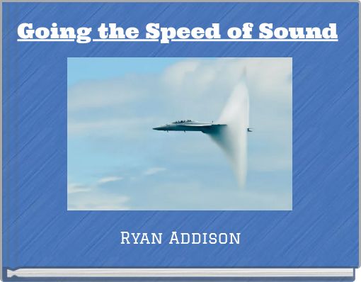 Front cover of 'Going the Speed of Sound' 