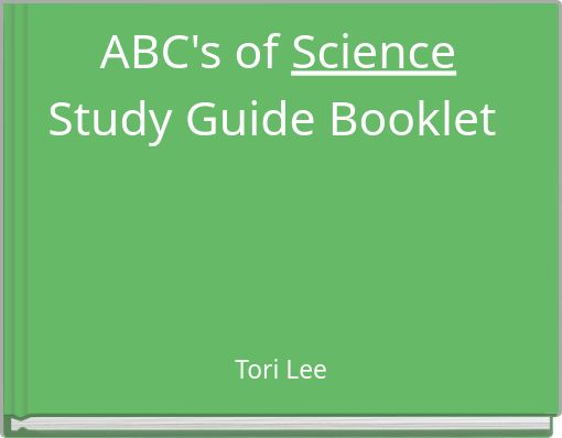 ABC's of Science Study Guide Booklet