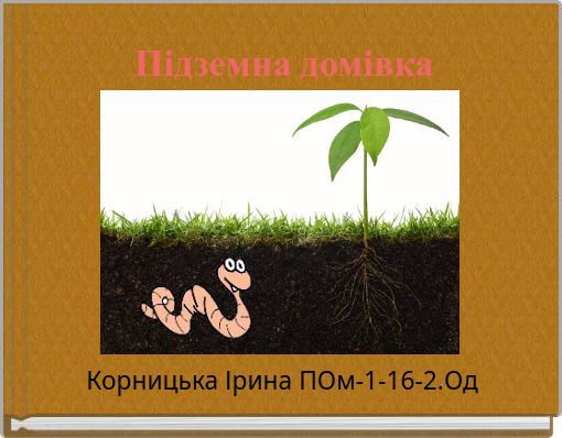 Підземна домівка