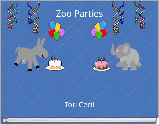 Book Cover for: Zoo Parties