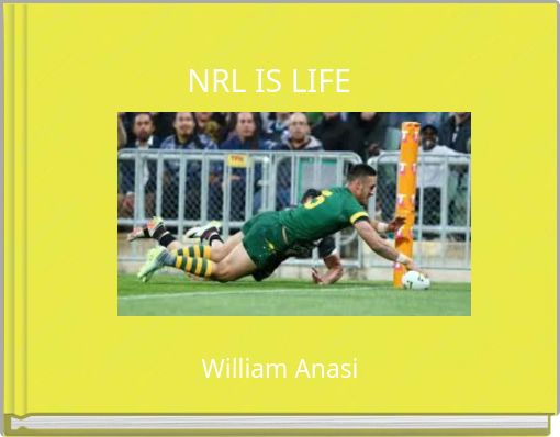 Front cover of 'NRL IS LIFE' 