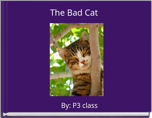 Front cover of 'The Bad Cat' 