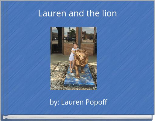 Lauren and the lion