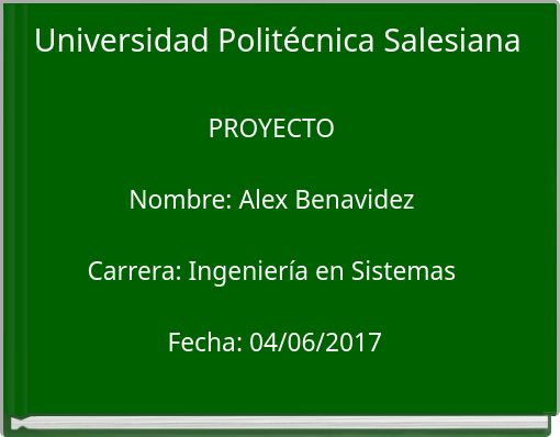 Universidad Politécnica Salesiana
