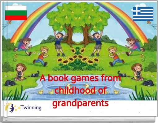 A book games from childhood of grandparents