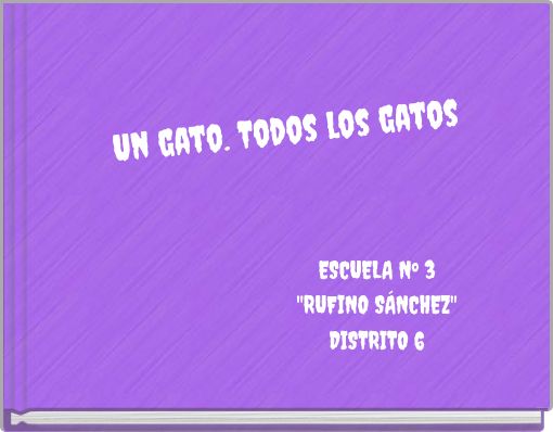 Book Cover for: Un gato. Todos los gatos
