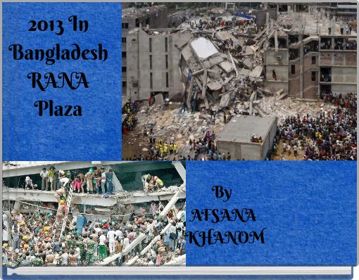 Front cover of '2013 In Bangladesh RANA Plaza' 