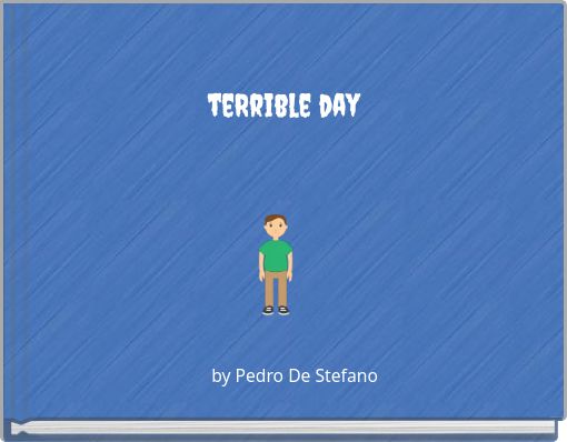 Front cover of 'teRrible day' 