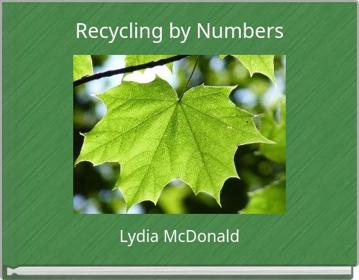 Front cover of 'Recycling by Numbers' 