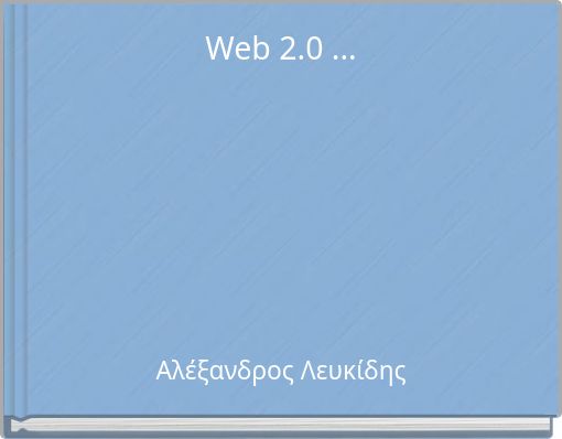 Web 2.0 ...