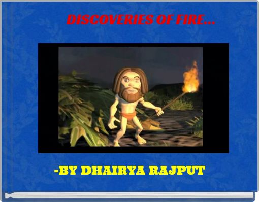Front cover of 'DISCOVERIES OF FIRE...' 