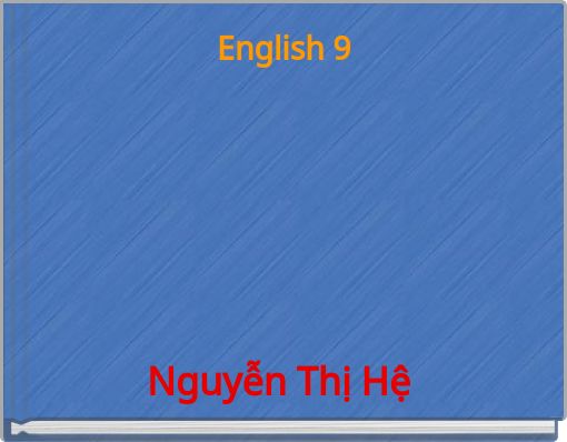 Book Cover for: English 9