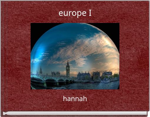 Front cover of 'europe I' 
