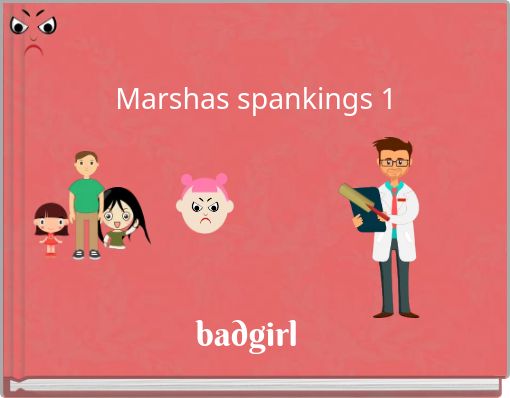 Front cover of 'Marshas spankings 1' 