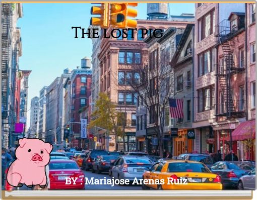 Front cover of 'The lost pig' 