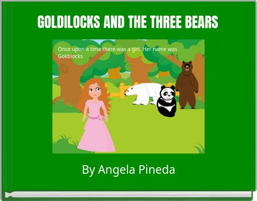 Front cover of 'GOLDILOCKS AND THE THREE BEARS' 