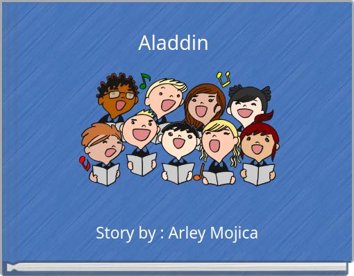 Front cover of 'Aladdin' 