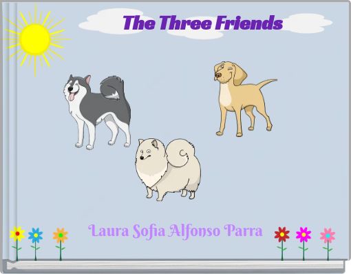 Front cover of 'The Three Friends' 