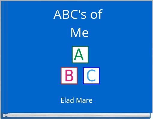 Front cover of 'ABC's of Me' 