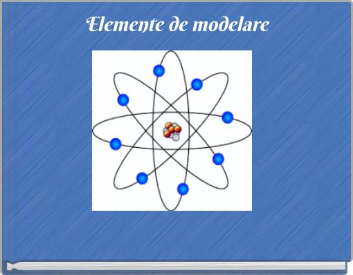 Front cover of 'Elemente de modelare' 
