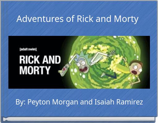 Front cover of 'Adventures of Rick and Morty' 