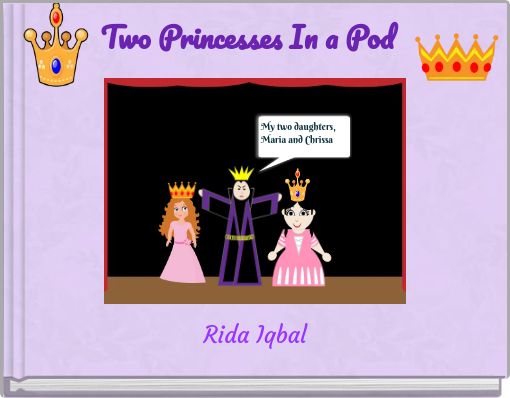 Front cover of 'Two Princesses In a Pod' 