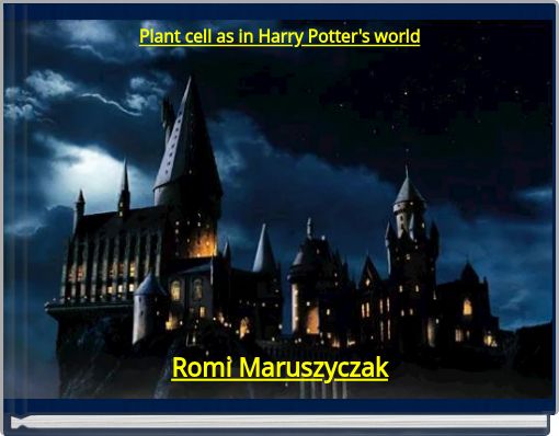 Front cover of 'Plant cell as in Harry Potter's world' 