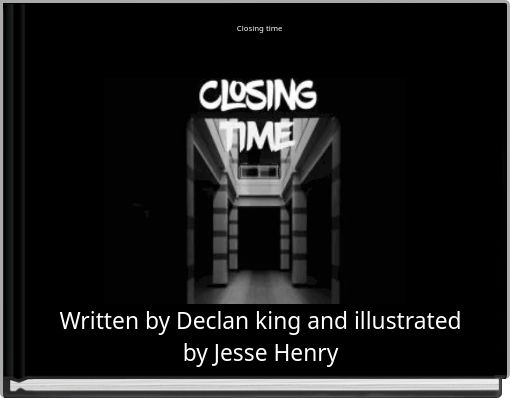 Front cover of 'Closing time' 