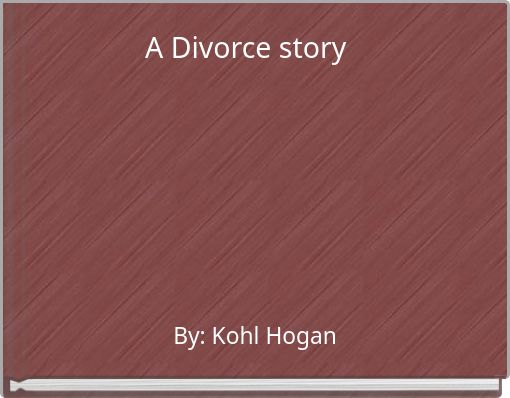 Front cover of 'A Divorce story' 