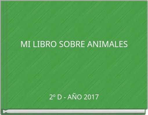 MI  LIBRO  SOBRE  ANIMALES