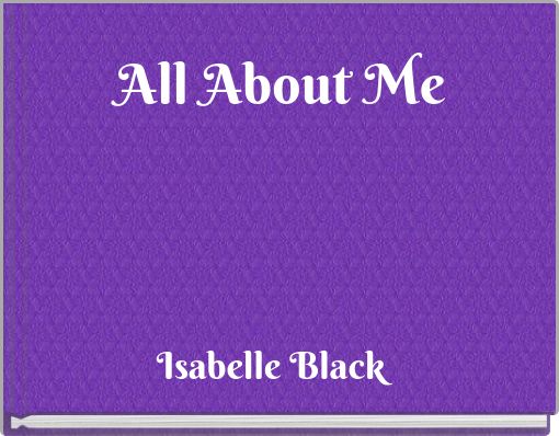 Front cover of 'All About Me' 