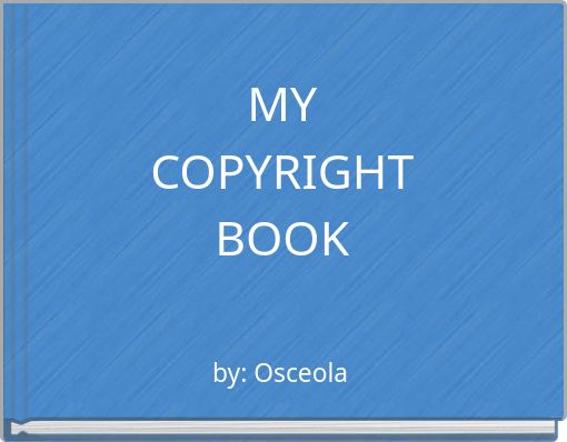 MY COPYRIGHT BOOK