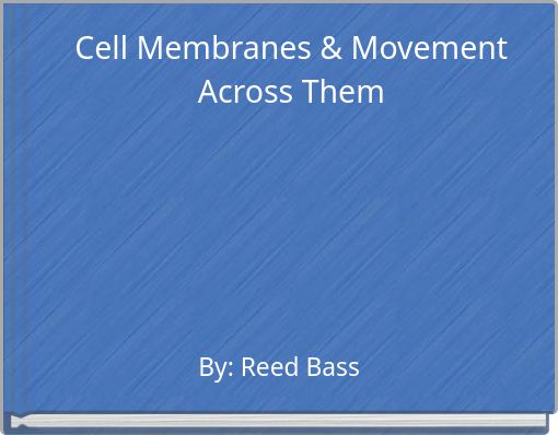 Cell Membranes &amp; Movement Across Them