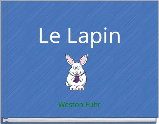 Front cover of 'Le Lapin' 