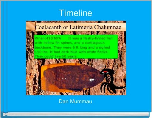 Front cover of 'Timeline' 