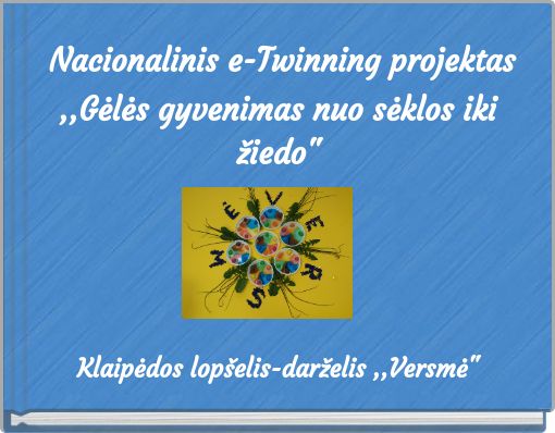 Front cover of 'Nacionalinis e-Twinning projektas' 