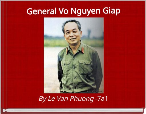 Front cover of 'General Vo Nguyen Giap' 